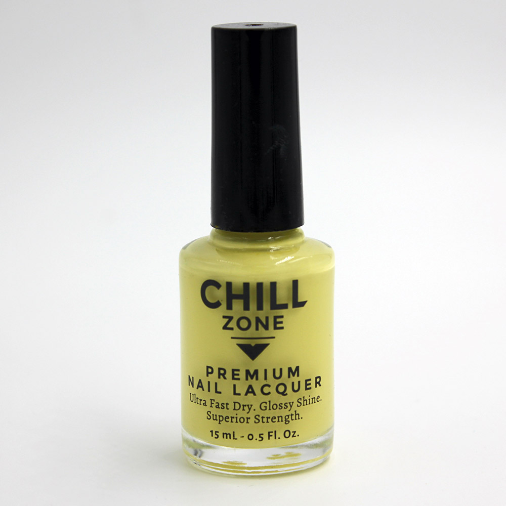 I’m In Need of a Mojito. Yellow Nail polish by Chill Zone nails